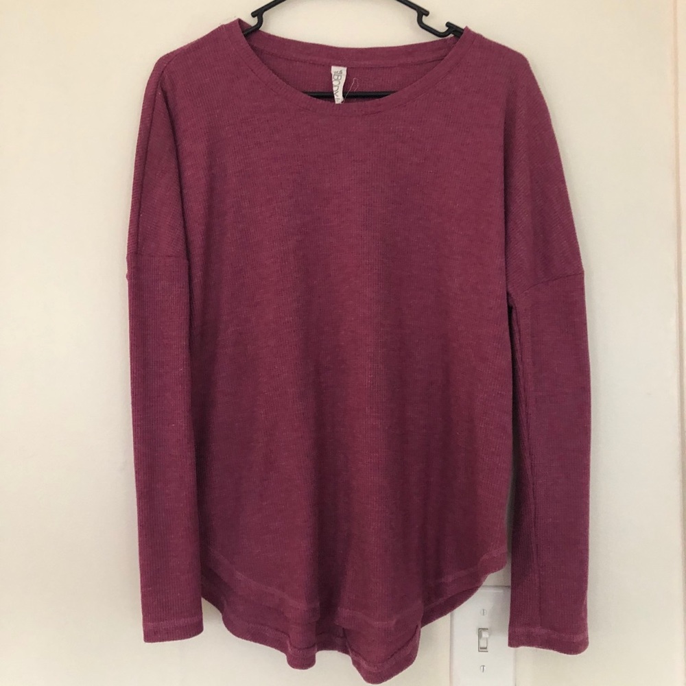 Cotton On Long Sleeve Waffle Shirt